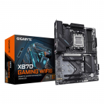 GIGABYTE X870 GAMING WIFI6 Motherboard - Supports AMD Ryzen 9000 CPUs, 8+2+2 phases VRM, up to 8000MHz DDR5 (OC), 1xPCIe 5.0 + 2xPCIe 4.0, Wi-Fi 6, 2.5GbE LAN, USB 4