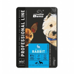 SUPER BENO Adult Small and medium Rabbit - Wet dog food - 100 g