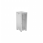 FLOOR-STANDING RACK CABINET 19" 42U 800X1000 GREY PERFORATED LCD DOOR LANBERG (FLAT PACK)