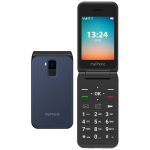 myPhone Flip | LTE | Navy Blue | 2.8 " | TFT | 48 MB | 128 MB | 3G | Bluetooth | 2.1 | USB version Type-C | Built-in camera | Main camera resolution 1.3 MP | 1000 mAh