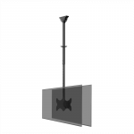 NEOMOUNTS BACK-TO-BACK SCREEN CEILING MOUNT (HEIGHT: 106-156 CM) BLACK