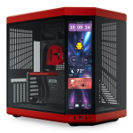 HYTE Y70 Touch Infinite Midi Tower Black, Cherry colour