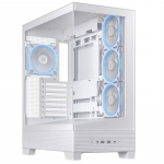 Case|ASUS|ASUS A31 PLUS Case|MidiTower|Case product features Transparent panel|ATX|BTX|MicroATX|MiniITX|Colour White|A31PLUSTGARGBWHITE