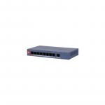 Switch|DAHUA|CS4009-8ET1GT-60|Switch type Managed|Switch layer L2|9xRJ-45 ports|RJ-45 Ports Type Gigabit Ethernet (10/100/1000)|8xFast Ethernet (copper) ports quantity|1xGigabit Ethernet (copper) ports quantity|Power over Ethernet (PoE) Yes|CS4009-8E ...