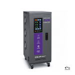 Qoltec Tr&oacute;jfazowy stabilizator napięcia AVR MULTIPROTECTION |10kVA | Dokładność &plusmn; 3% | Serwomotor 3F | LCD | Expert Line