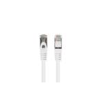 Lanberg Patchcord CAT.6 FTP 0.5M fluke passed 10-pack, White | PCF6-20CC-0050-W