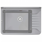1-bowl kitchen sink - fixed to the wall