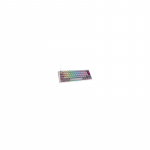 Ducky One 3 Mist Grey Mini Gaming Tastatur, RGB LED - MX-Silent-Red
