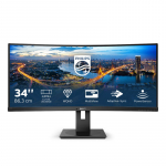 Philips | 345B1C | 34  " | VA | WQHD | 21:9 | Warranty 24 month(s) | 5 ms | 300   cd/m2 | Black | HDMI ports quantity 1 | 100 Hz