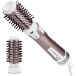 Rowenta | ACTIV PREMIUM CARE Hair Brush | CF9540 | Ceramic heating system | Ion conditioning | Barrel diameter 40 - 50 mm | Number of heating levels 2 | 1000 W | Styling comb | Metal cinnamon pink
