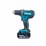 Makita DDF482RFJ drill 1900 RPM 1.5 kg Black, Blue