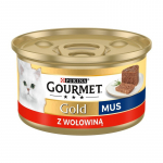 GOURMET Gold Beef - wet cat food - 85g