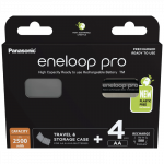 RECHARGEABLE AA BATTERIES PANASONIC ENELOOP PRO N 2500MAH NI-MH 4PCS BLISTER