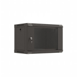 Lanberg WF03-5306-10B rack cabinet 6U Wall mounted rack Black