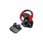 xlyne EG103 Gaming Controller Steering wheel PC,Playstation 2,Playstation 3 Digital Black,Red