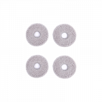 Ecovacs | Washable Improved Mopping Pads for OZMO Turbo Mopping Systems of X1 OMNI/X1 TURBO/T10 TURBO/ T20 OMNI/X2 OMNI | D-WP04-0012 | 4 pc(s)