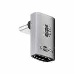 Goobay USB-C Adapter Vertical 90&deg; Long, USB4 | 74442