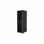 Lanberg | Rack cabinet 19" free-standing 42U/600x1000 (flat pack) with mesh door lCD V2 | FF01-6042-23BL | Black