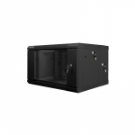 Lanberg WF02-6606-10B rack cabinet 6U Wall mounted rack Black