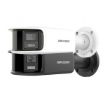 Hikvision Pro Series with ColorVu DS-2CD2T87G2P-LSU/SL(4mm)(C)/O-STD/BLACK Bullet IP security camera Indoor 5120 x 1440 pixels Ceiling/wall