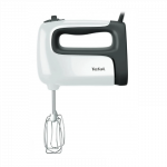 TEFAL | Hand mixer | HT461138 Prep'Mix+ | Hand Mixer | 500 W | Number of speeds 5 | Turbo mode | White/Grey