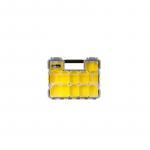 Stanley 1-97-519 small parts/tool box Black, Transparent, Yellow