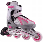 Outrace Volt Gray Grey-Pink PW-126B-9 37-40 Inline Skates