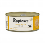 APPLAWS Chicken breast in broth - wet cat food - 156g