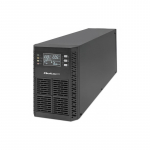 Qoltec 52281 uninterruptible power supply (UPS) Double-conversion (Online) 2 kVA 2000 W 3 AC outlet(s)
