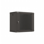 Lanberg WF03-5309-10B rack cabinet 9U Wall mounted rack Black