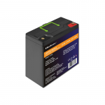 QOLTEC 53702 LiFePO4 lithium iron phosphate battery / 12.8V / 24Ah / 307.2Wh / BMS