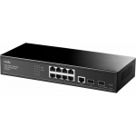 Cudy GS2008S2 network switch Managed L2 Gigabit Ethernet (10/100/1000) 1U Black