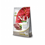 FARMINA N&D Quinoa Dog Duck, Broccoli, Asparagus Neutered Adult Mini - dry dog food - 2.5 kg