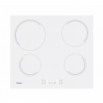 Candy | Hob | CH64CCW | Vitroceramic | Number of burners/cooking zones 4 | Touch | White