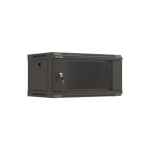 Lanberg WF03-5304-10B rack cabinet 4U Wall mounted rack Black