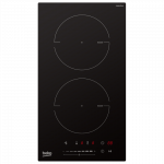 BEKO Hob | HDI32400TO | Induction | Number of burners/cooking zones 2 | Touch control | Timer | Black