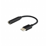 SAVIO USB Type 3.1 C (M) &ndash; Jack 3.5mm (F) Audio adapter Black AK-35/B