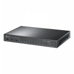 TP-LINK | 8-Port 10/100Mbps + 3-Port Gigabit Desktop Switch with 8-Port PoE+ | LS1008 | Unmanaged | Desktop | Power supply type External