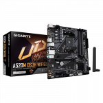 Gigabyte A520M DS3H WIFI6E | Processor family AMD | Processor socket AM4 | DDR4 | Supported hard disk drive interfaces SATA, M.2 | Number of SATA connectors 4