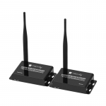 Techly IDATA HDMI-WL55 AV extender AV transmitter - receiver Black