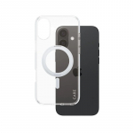 CARE by PanzerGlass Case Feature | Back protection | Apple | iPhone 16 Plus | Recycled plastic | Silver | Kickstand - MagSafe