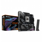 GIGABYTE B840M AORUS ELITE WIFI6E Motherboard - AMD Ryzen 9000 CPUs, 10+2+2 Phases VRM, up to 8200MHz DDR5(O.C), 2xPCIe 4.0 M.2, Wi-Fi 6E, 2.5GbE LAN, USB 3.2 Gen 2