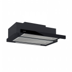 CATA Hood | TFH 6830 GBK | Telescopic | Energy efficiency class A+++ | Width 60 cm | 795 m&sup3;/h | Electronic | LED | Black Glass