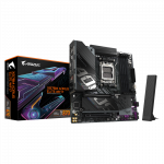Gigabyte X870M AORUS ELITE WIFI7 | Processor family AMD | Processor socket AM5 | DDR5 | Supported hard disk drive interfaces SATA, M.2 | Number of SATA connectors 2