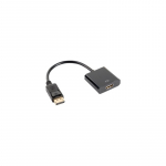 LANBERG AD-0009-BK adapter Displayport M ->HDMI F 10cm