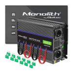 Qoltec Monolith 6000 MS Wave Voltage Converter | 12V to 230V | 3000/6000W | USB