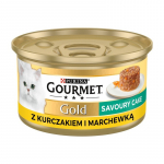GOURMET GOLD - Savoury Cake with Chicken and Carrot 85g