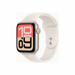 Apple Watch SE 3 GPS + Cellular 44mm Starlight Aluminium Case with Starlight Sport Band - M/L | Apple
