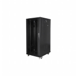 Lanberg FF01-6827-12B rack cabinet 27U Freestanding rack Black