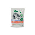 OASY Chunks in gravy Salmon - wet cat food - 85g
